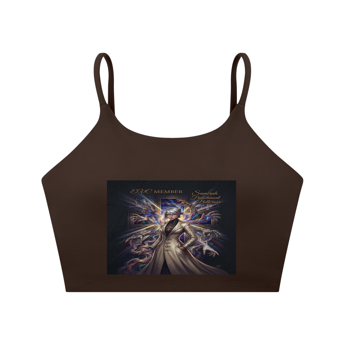 Spaghetti Strap Yoga Sports Bra