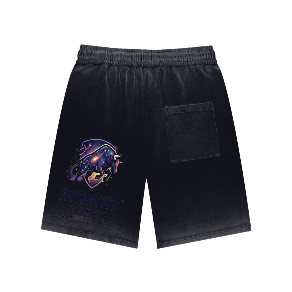 LADY DEATHS NEEDLE Reverse Dyed Sweatshorts