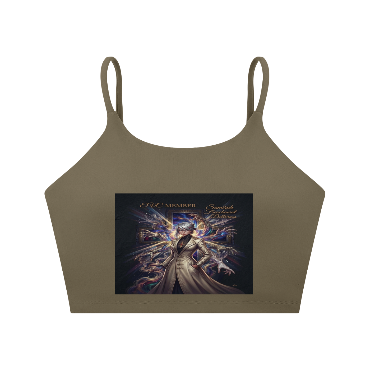 Spaghetti Strap Yoga Sports Bra