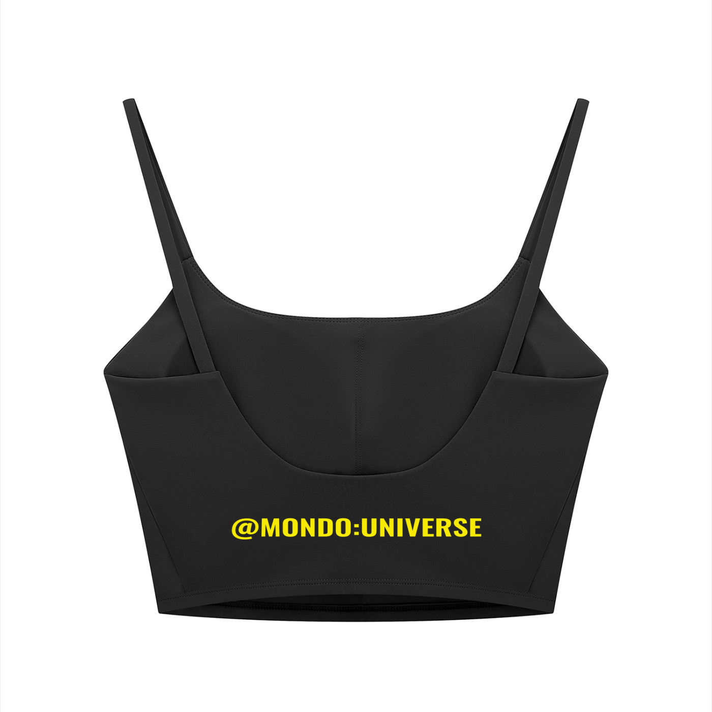 MONDO LOGO Women's Solid Color Sports Bra
