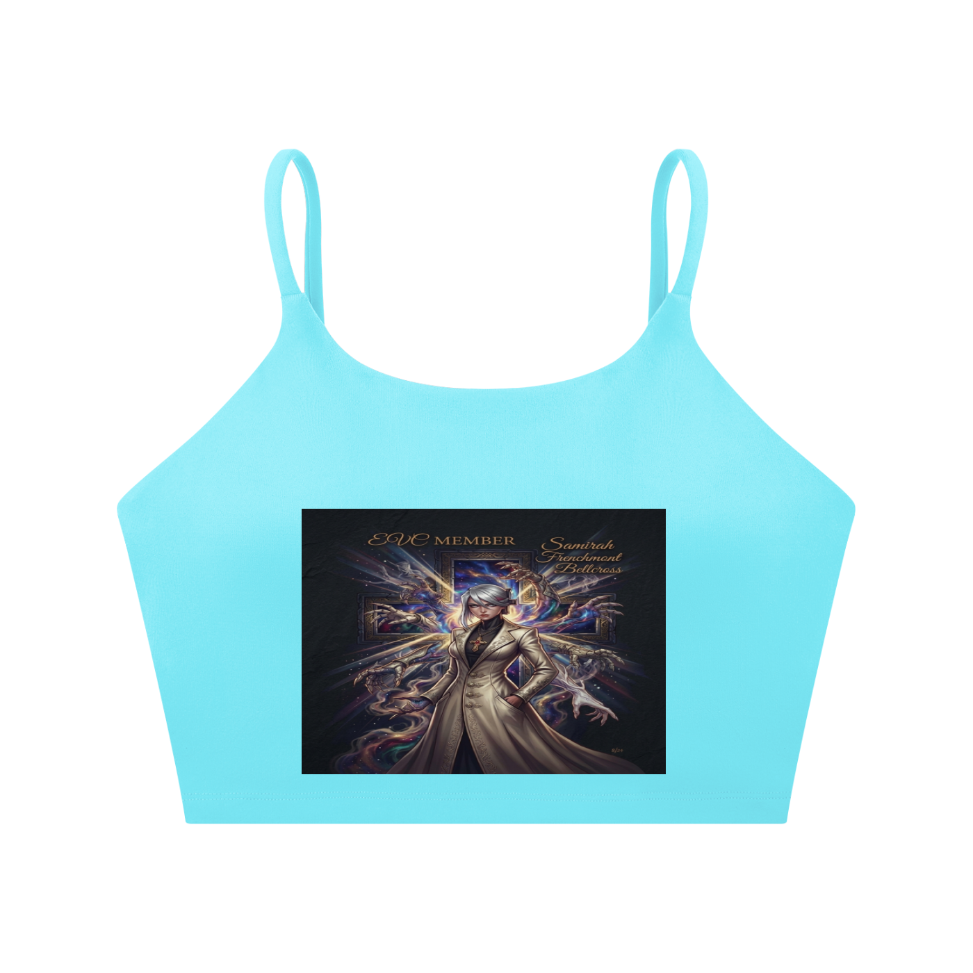 Spaghetti Strap Yoga Sports Bra