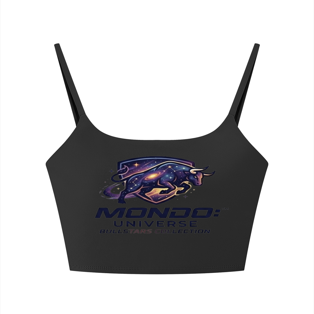 MONDO LOGO Women's Solid Color Sports Bra