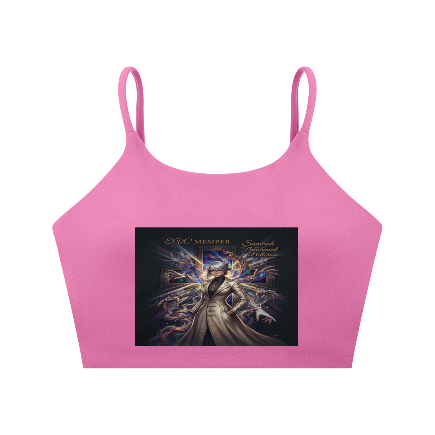 Spaghetti Strap Yoga Sports Bra