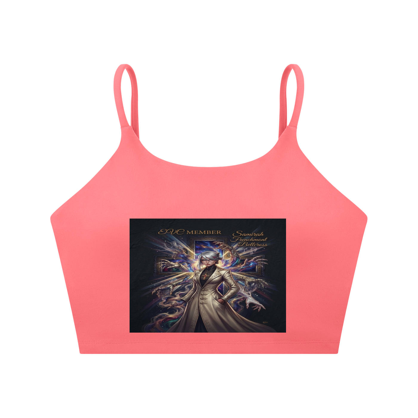 Spaghetti Strap Yoga Sports Bra