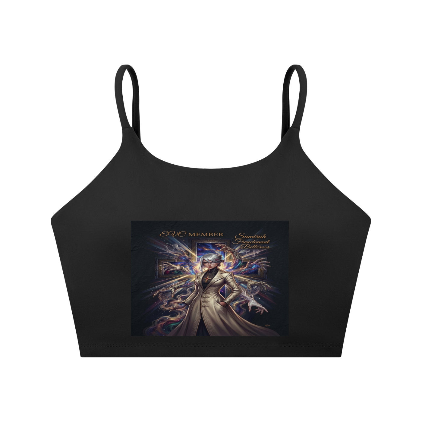 Spaghetti Strap Yoga Sports Bra