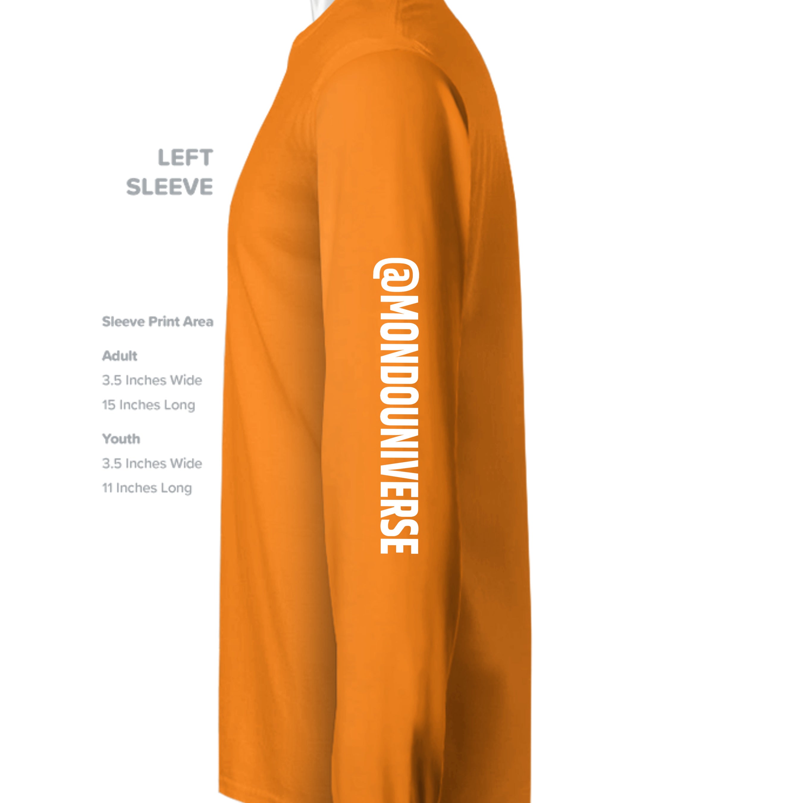 SAFETY ORANGE - N3165 - SLEEVE_LEFT